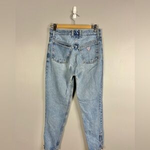 GUESS Vintage 90s Jeans High Rise Jeans Tapered Size 6 Light Wash